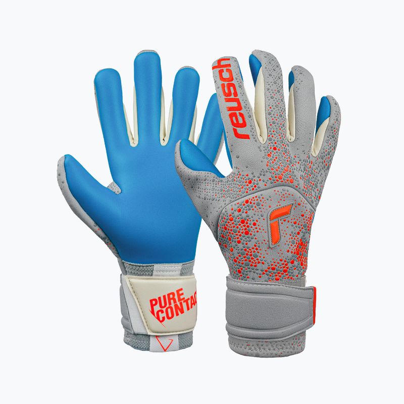 Рукавиці воротарські Reusch Pure Contact Aqua 6026 сірі 5270400-6026 6