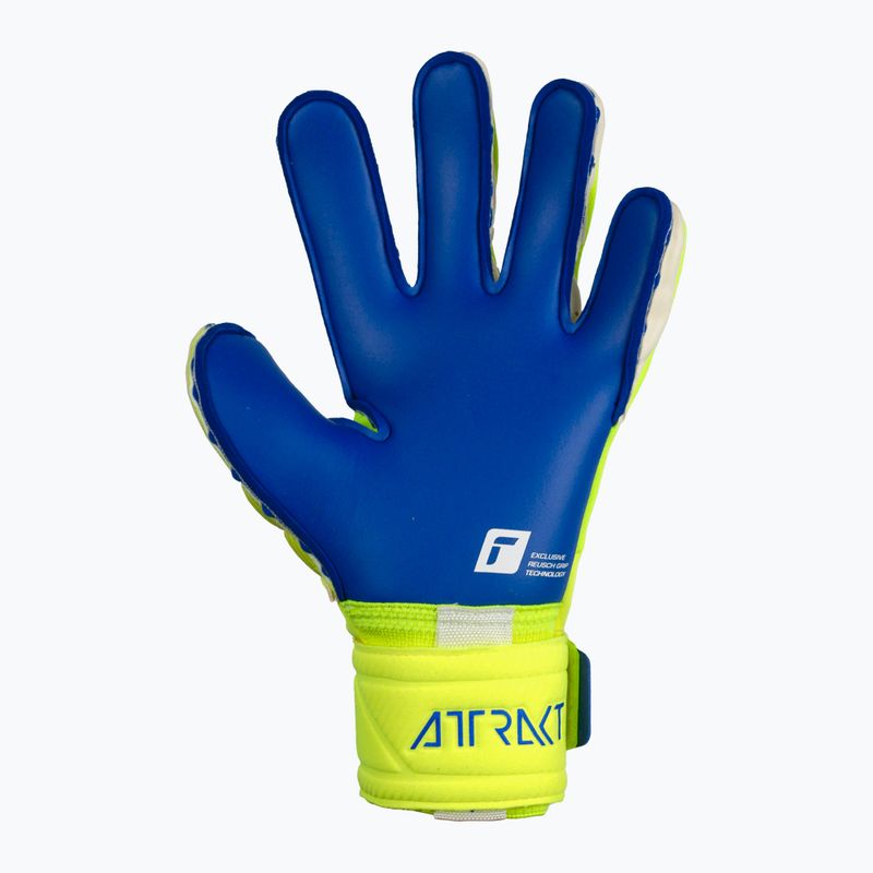Рукавиці воротарські Reusch Attrakt Duo жовто-блакитні 5270055 6