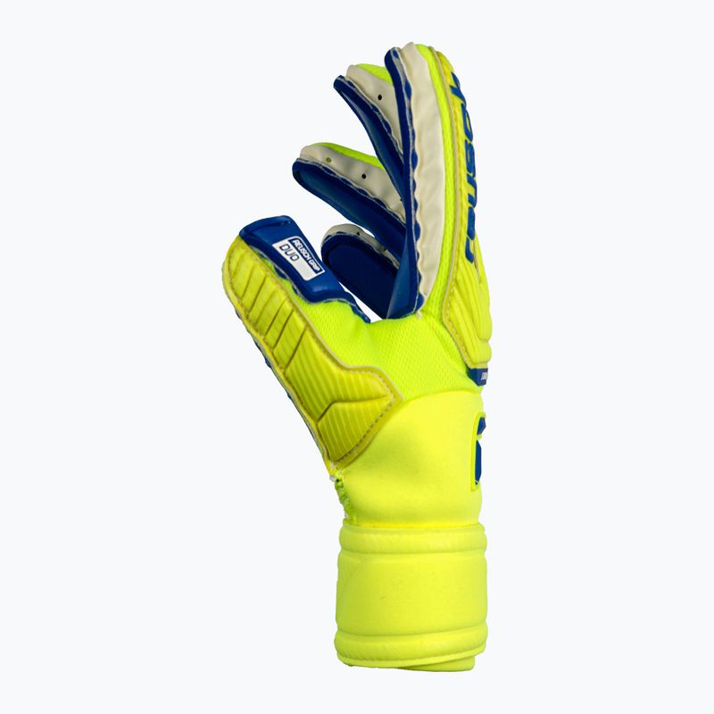 Рукавиці воротарські Reusch Attrakt Duo жовто-блакитні 5270055 7