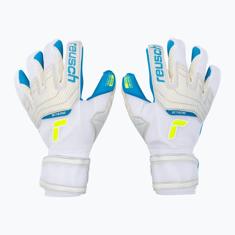Рукавиці воротарські Reusch Attrakt Aqua блакитно-білі 5270439
