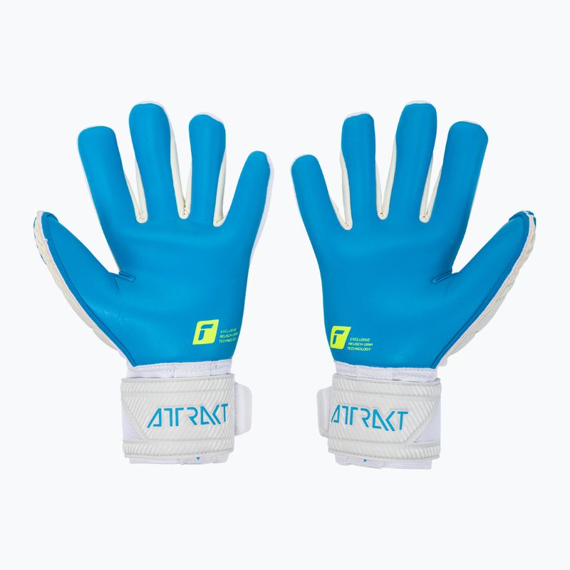 Рукавиці воротарські Reusch Attrakt Aqua блакитно-білі 5270439 2
