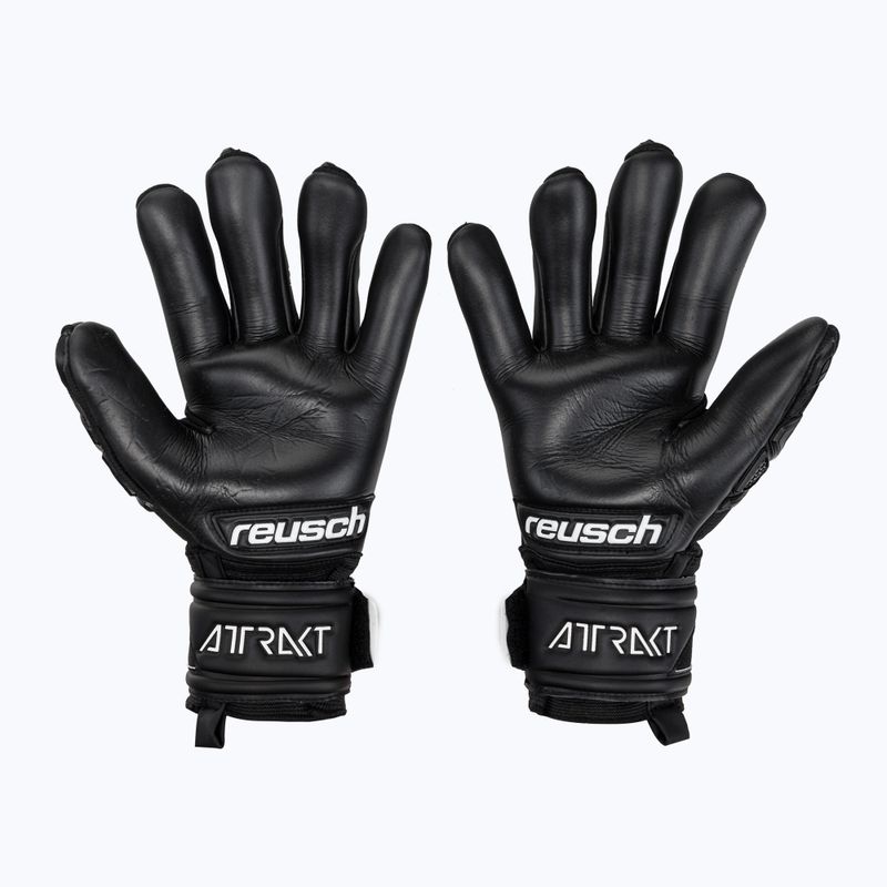 Рукавиці воротарські Reusch Attrakt Freegel Infinity Finger Support чорні 5270730-7700 2