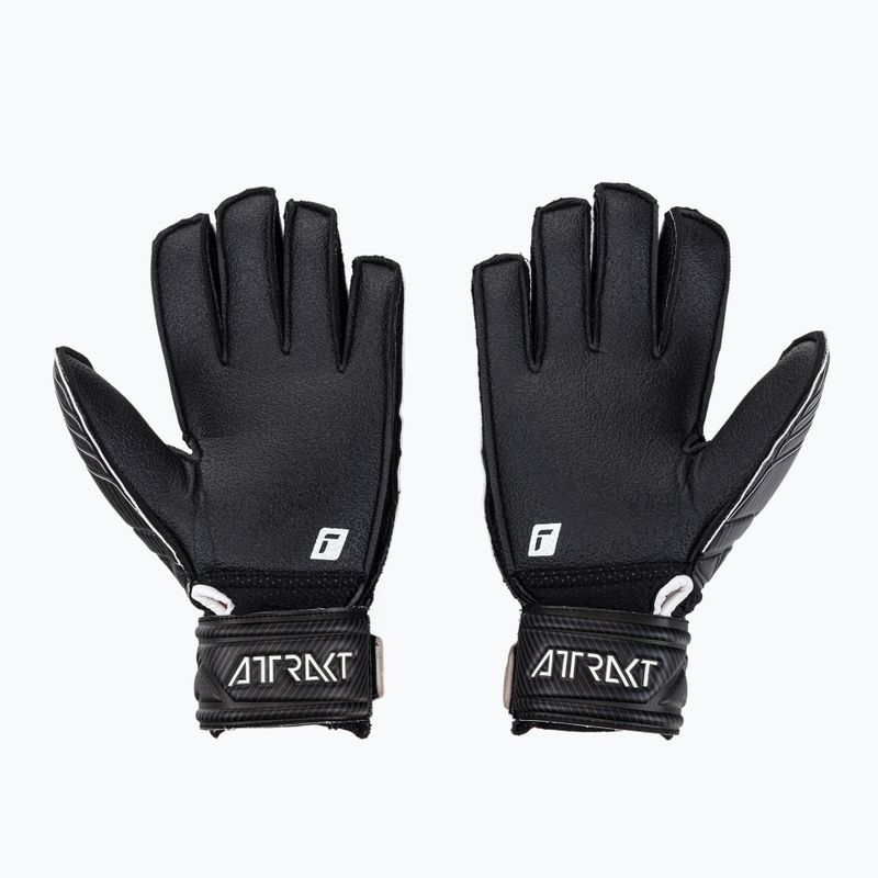 Рукавиці воротарські дитячі Reusch Attrakt Resist Finger Support Junior чорні 5272610 2