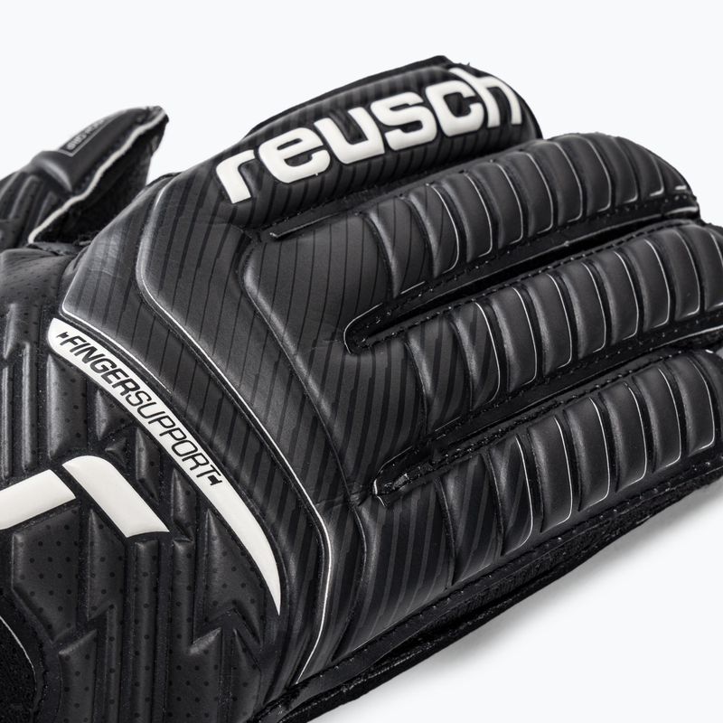 Рукавиці воротарські дитячі Reusch Attrakt Resist Finger Support Junior чорні 5272610 3