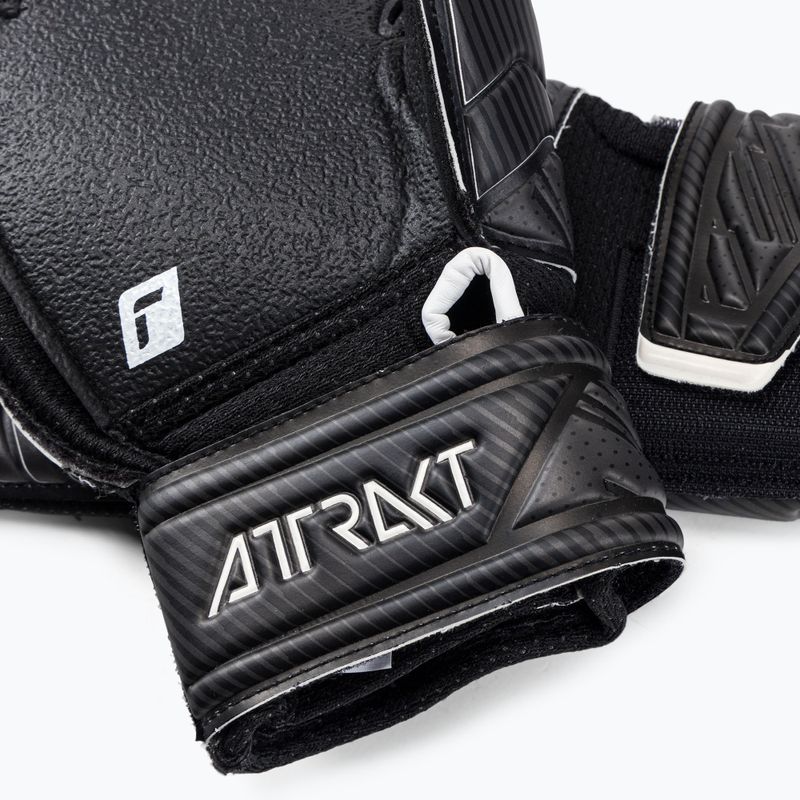Рукавиці воротарські дитячі Reusch Attrakt Resist Finger Support Junior чорні 5272610 4