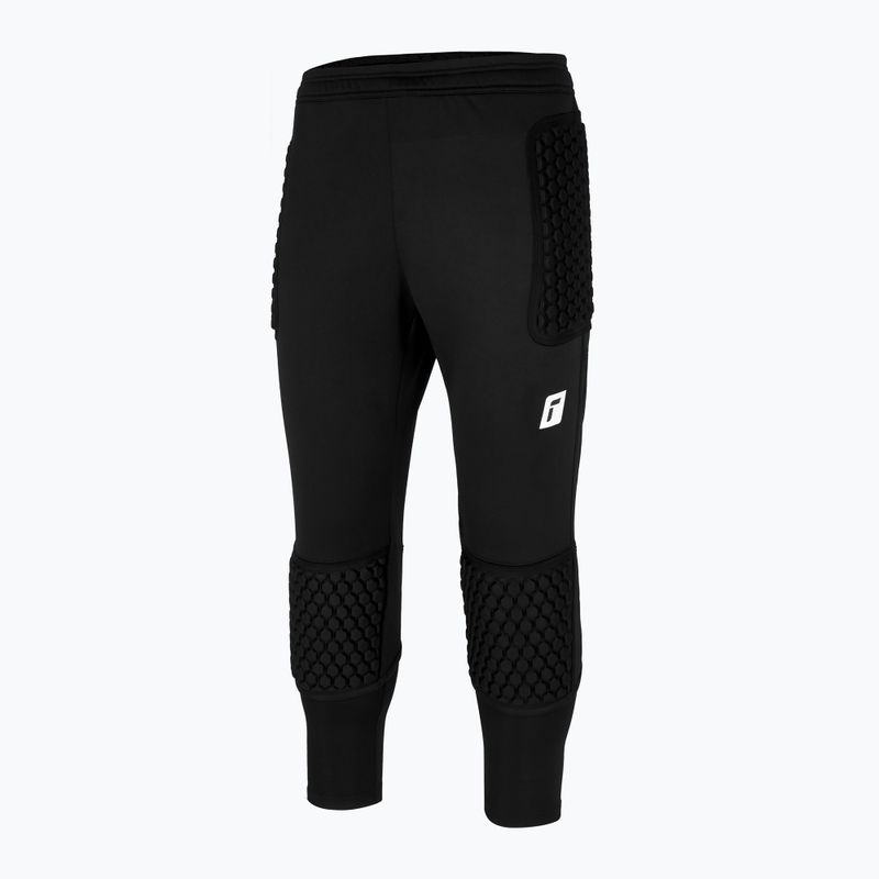 Штани футбольні з протекторами Reusch Contest 3/4 Short Advance чорні 5217215-7702 2