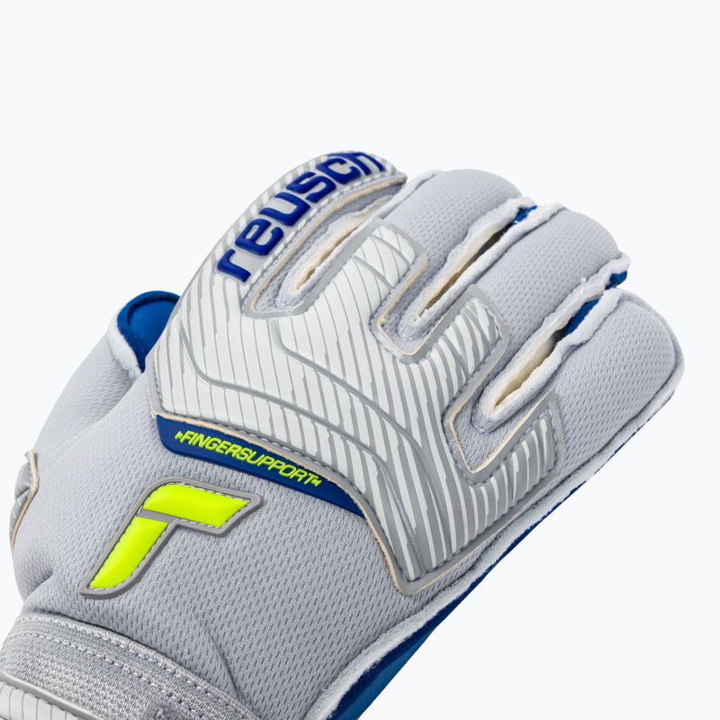 Рукавиці воротарські Reusch Attrakt Gold X Evolution Cut Finger Support сірі 5270950 3