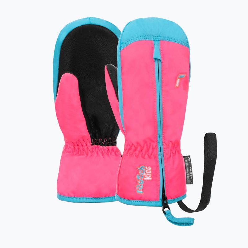 Рукавиці лижні дитячі Reusch Ben Mitten knockout pink/bachelor button 5