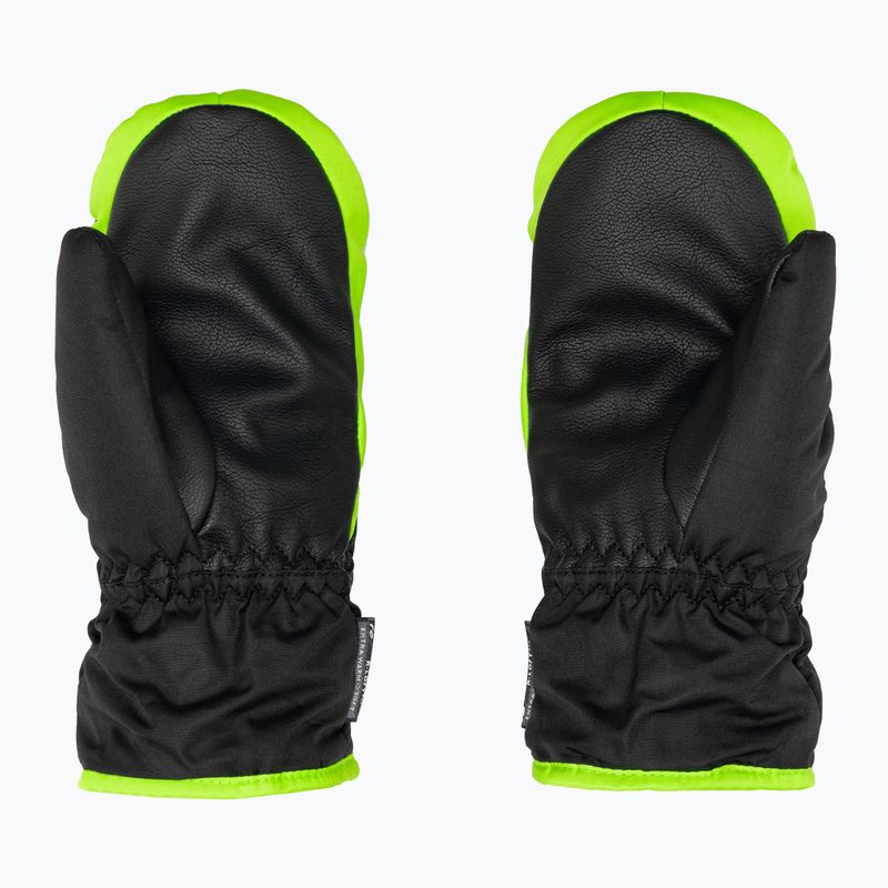 Рукавиці лижні дитячі Reusch Ben Mitten black/neon green 2
