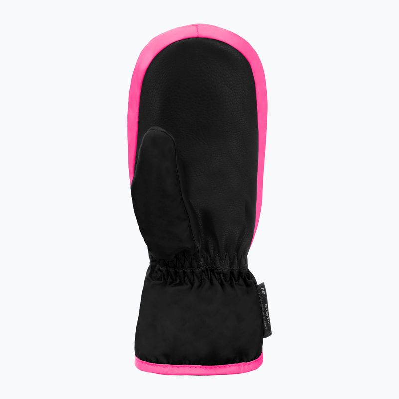 Рукавички лижні дитячі Reusch Ben Mitten black/ knockout pink 3