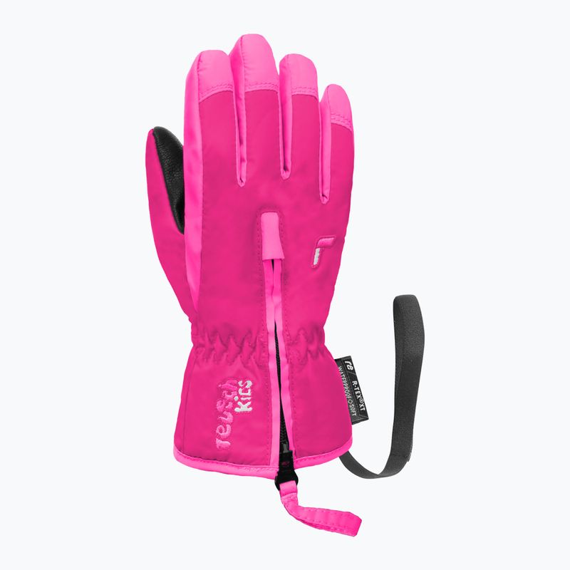 Дитячі лижні рукавички Reusch Ben fuchsia purple/knockout pink 3