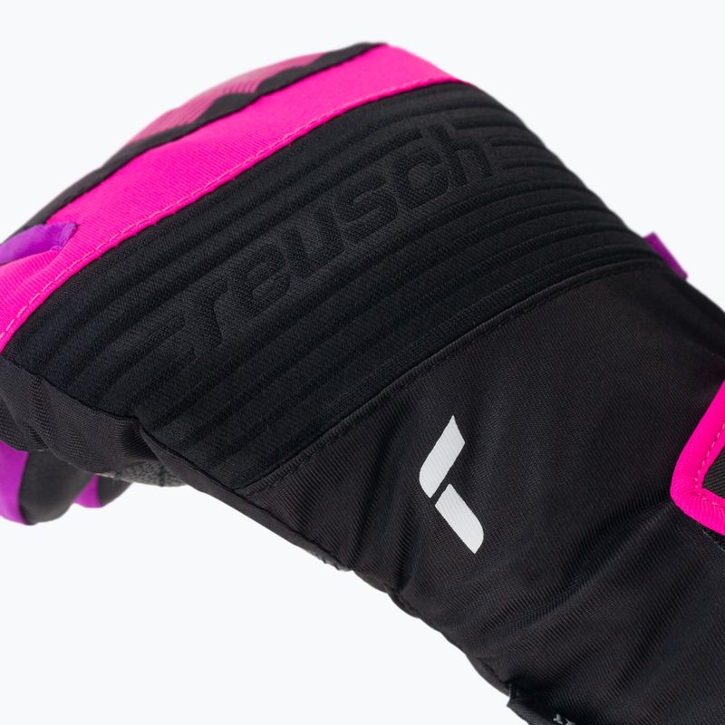 Рукавиці лижні дитячі Reusch Duke R-Tex XT black/pink glo 5