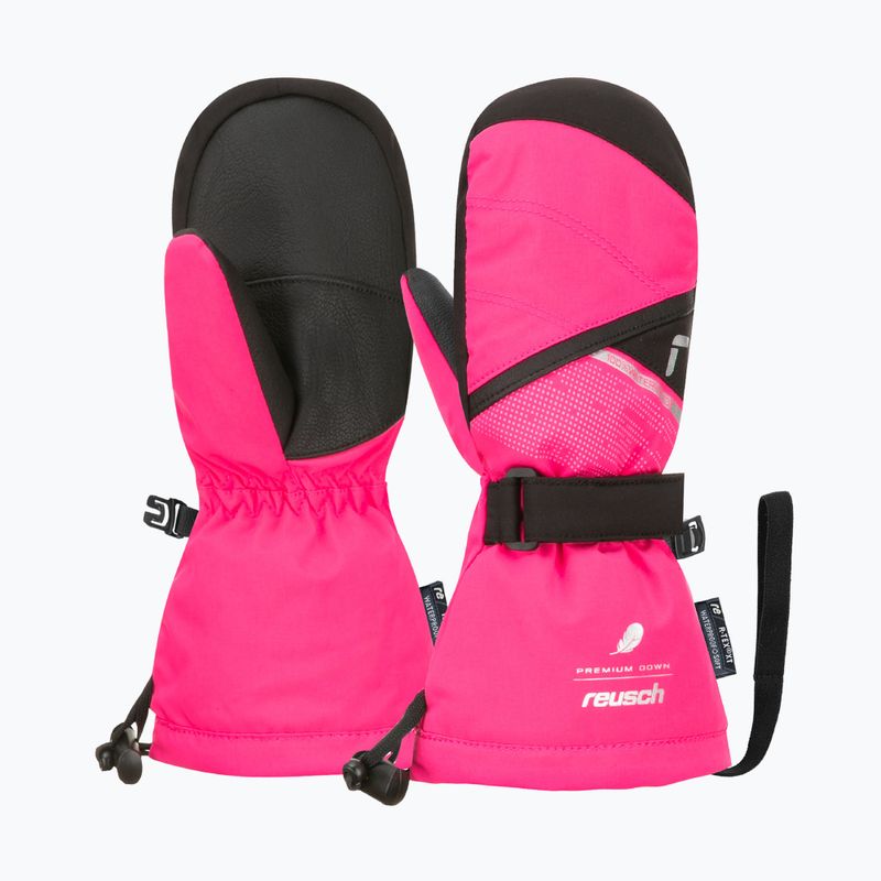 Дитячі гірськолижні рукавиці Reusch Kaden Down R-Tex XT Mitten pink glo