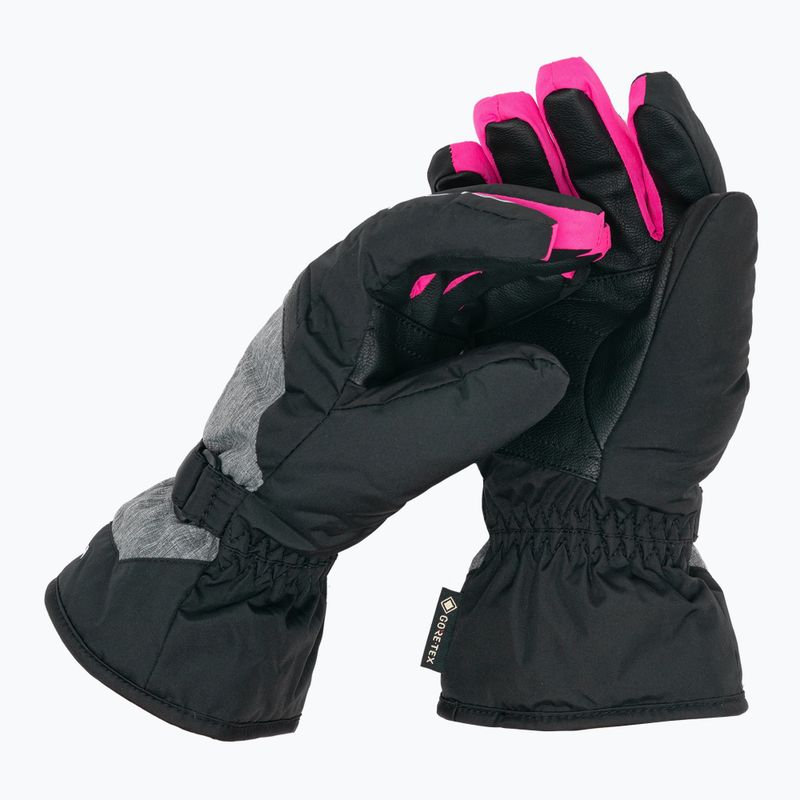Рукавиці лижні дитячі Reusch Flash Gore-Tex black/black melange/pink glo