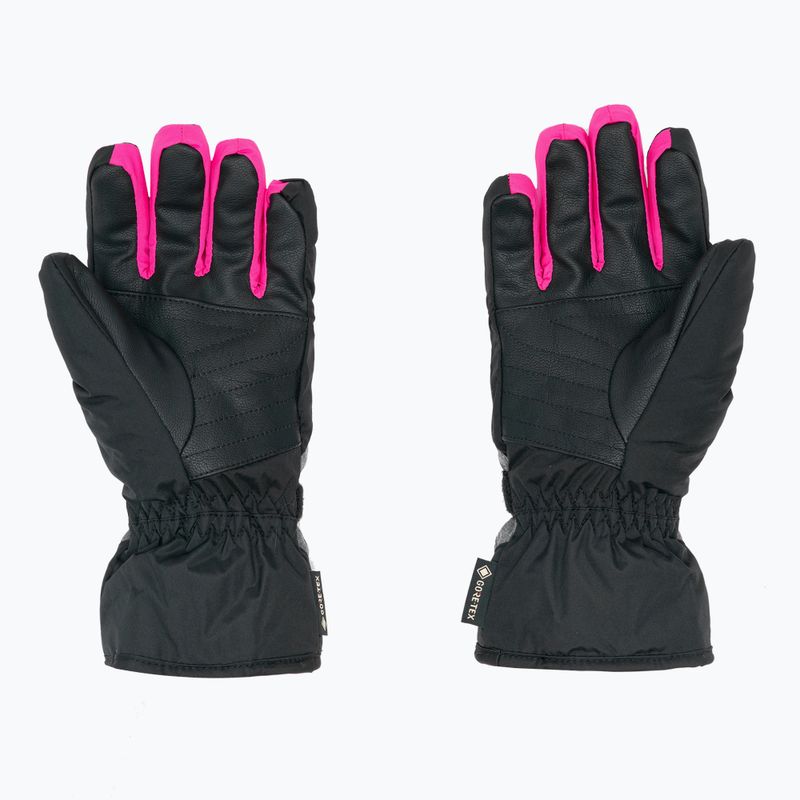 Рукавиці лижні дитячі Reusch Flash Gore-Tex black/black melange/pink glo 2