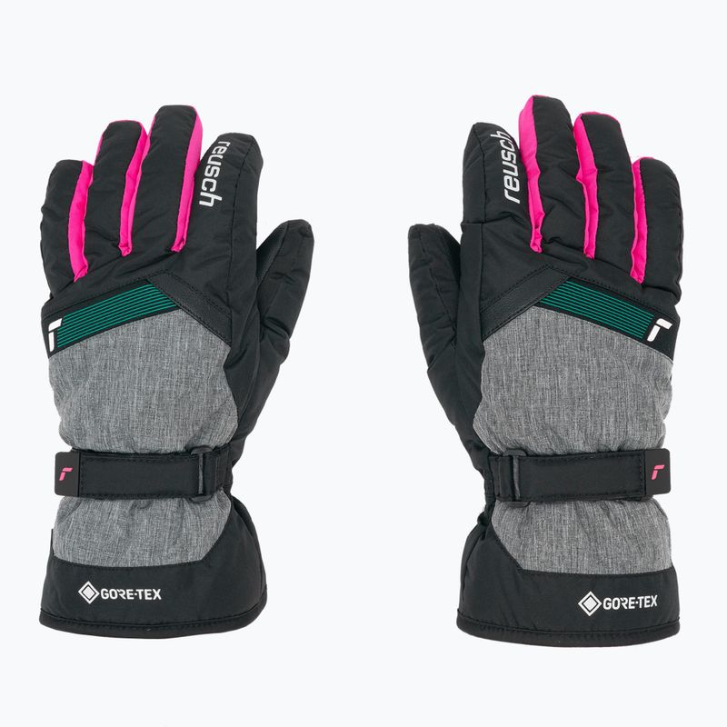 Рукавиці лижні дитячі Reusch Flash Gore-Tex black/black melange/pink glo 3