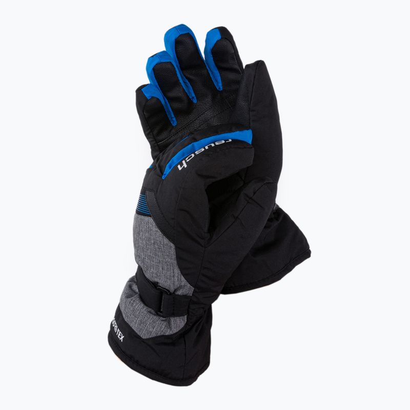 Рукавиці лижні дитячі Reusch Flash Gore-Tex black/black melange/brilliant blue