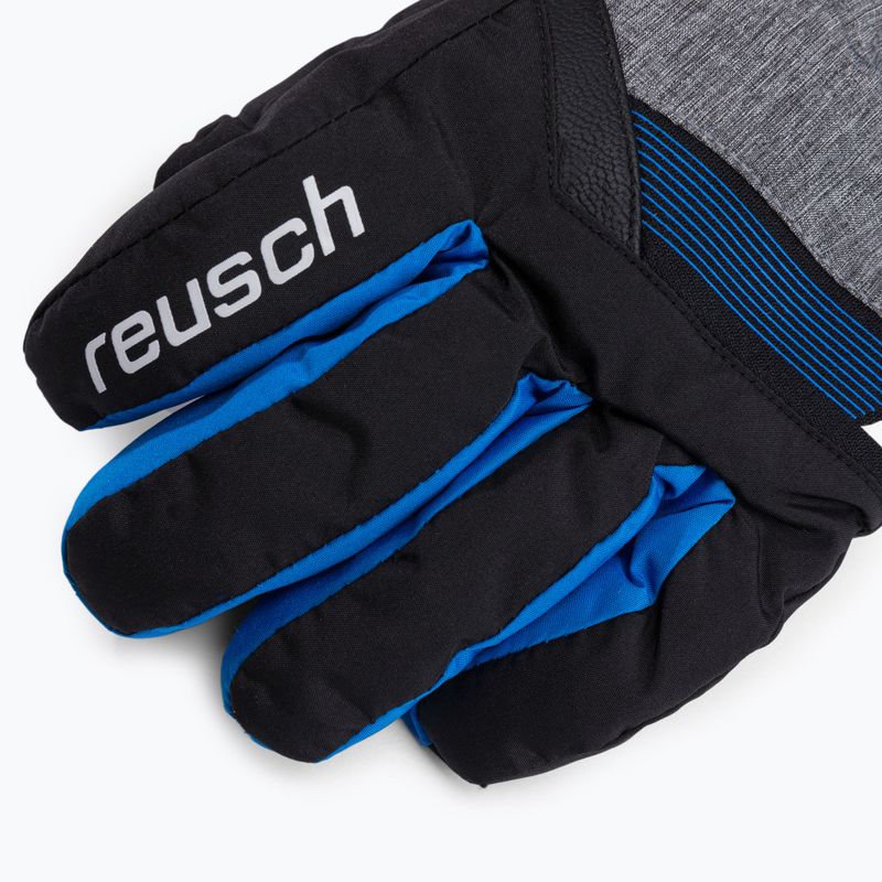 Рукавиці лижні дитячі Reusch Flash Gore-Tex black/black melange/brilliant blue 4