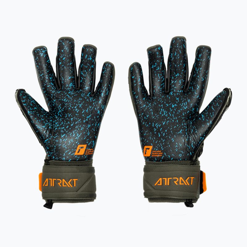 Рукавиці воротарські Reusch Attrakt Freegel Fusion Goaliator зелені 5370095-5555 2