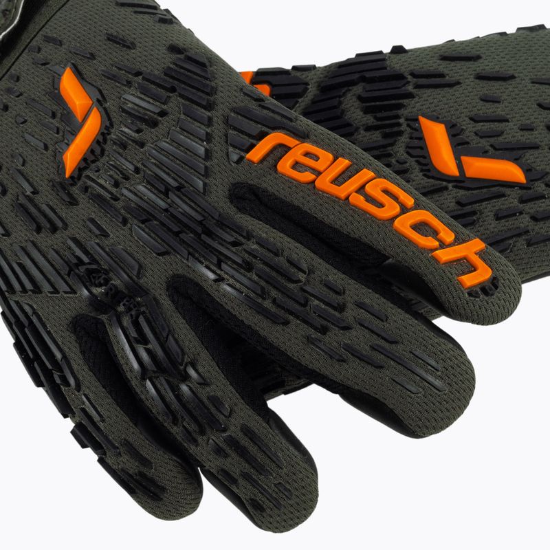 Рукавиці воротарські Reusch Attrakt Freegel Silver зелено-помаранчеві 5370035-5555 3