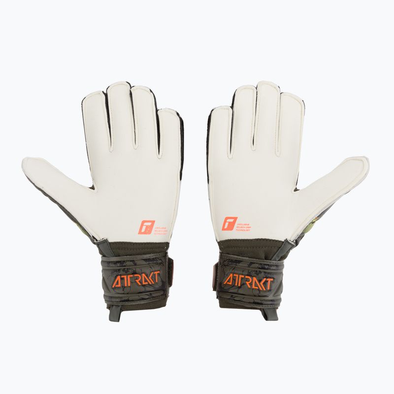 Рукавиці воротарські Reusch Attrakt Grip зелені 5370018-5556 2