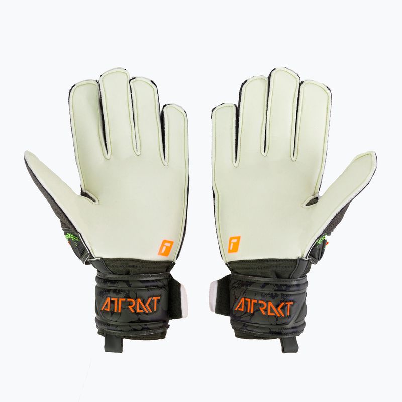 Рукавиці воротарські Reusch Attrakt Solid зелені 5370016-5556 2