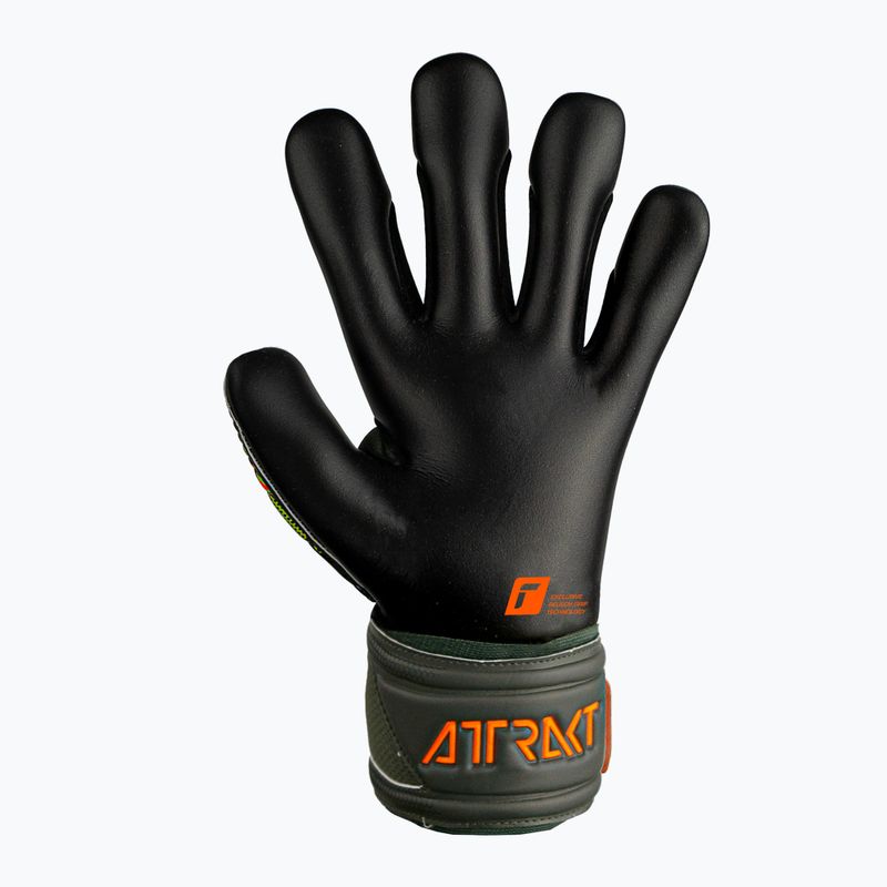 Рукавиці воротарські Reusch Attrakt Gold X Finger Support Junior зелено-чорні 5372050-5555 6