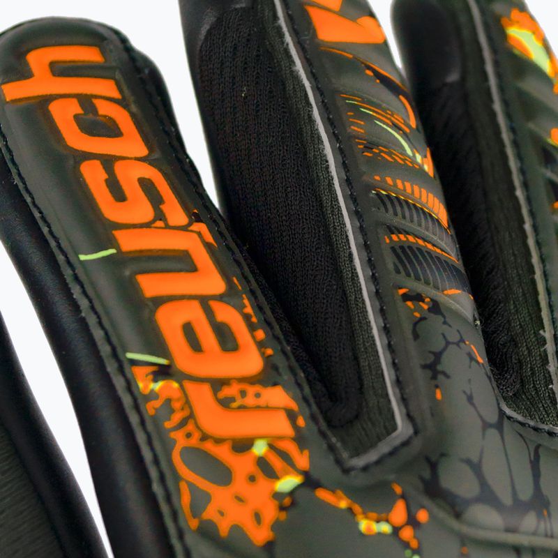 Рукавиці воротарські Reusch Attrakt Gold X Finger Support Junior зелено-чорні 5372050-5555 8