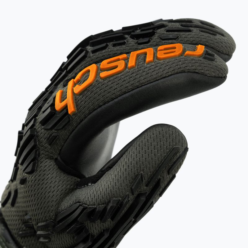 Рукавиці воротарські дитячі Reusch Attrakt Freegel Silver Junior чорно-зелені 5372035-5555 3