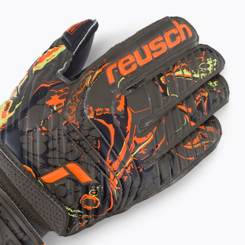 Рукавиці воротарські дитячі Reusch Attrakt Silver Junior зелені 5372015-5555 3