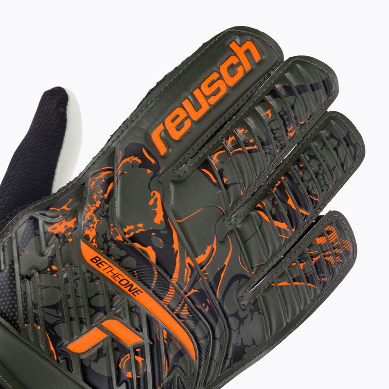 Рукавиці воротарські дитячі Reusch Attrakt Starter Solid Junior зелені 5372014-5556 3
