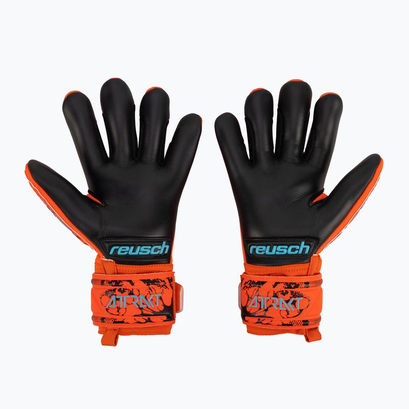 Рукавиці воротарські Reusch Attrakt Grip Evolution Finger Support червоні 5370820-3333 2