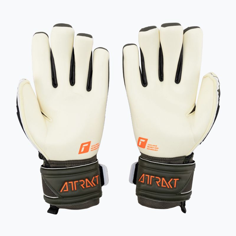 Рукавиці воротарські Reusch Attrakt Freegel Gold X зелені 5370935-5556 2