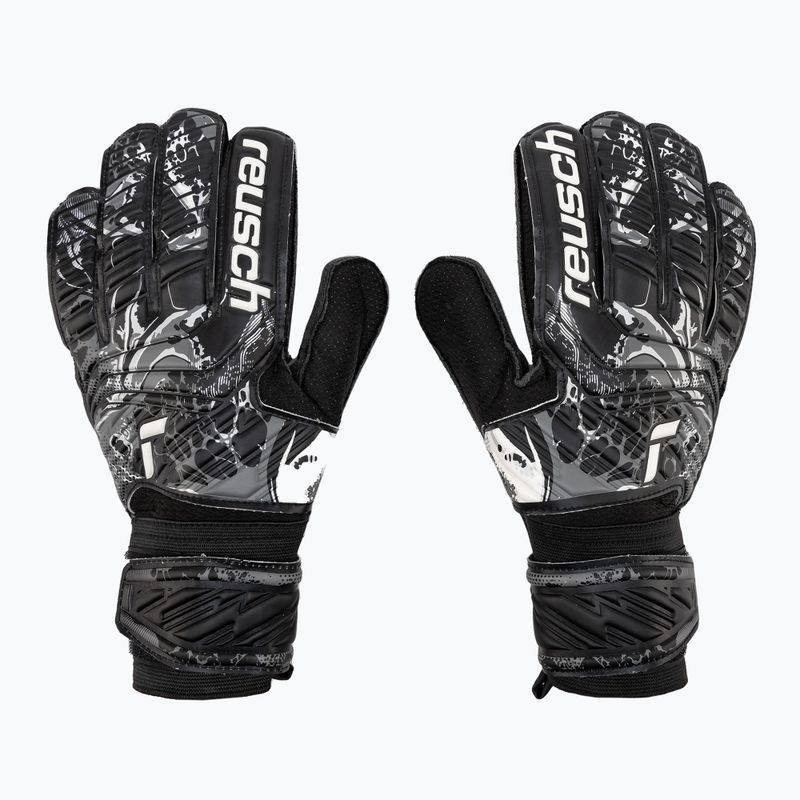 Рукавиці воротарські Reusch Attrakt Solid чорні 5370515-7700