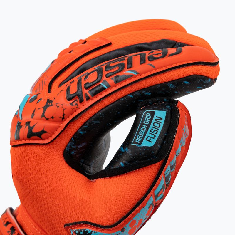 Рукавиці воротарські дитячі Reusch Attrakt Fusion Finger Support Guardian Junior червоні 5372940-3333 3