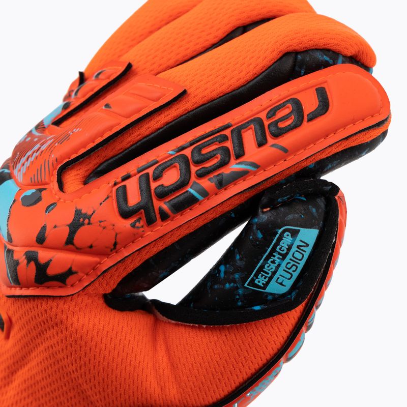 Рукавиці воротарські дитячі Reusch Attrakt Fusion Guardian Junior червоні 5372945-3333 3