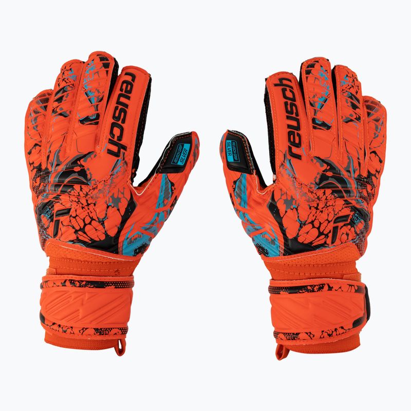 Рукавиці воротарські дитячі Reusch Attrakt Silver Junior червоні 5372215-3333