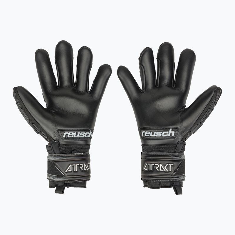 Рукавиці воротарські Reusch Attrakt Freegel Infinity Finger Support чорні 5370730-7700 2