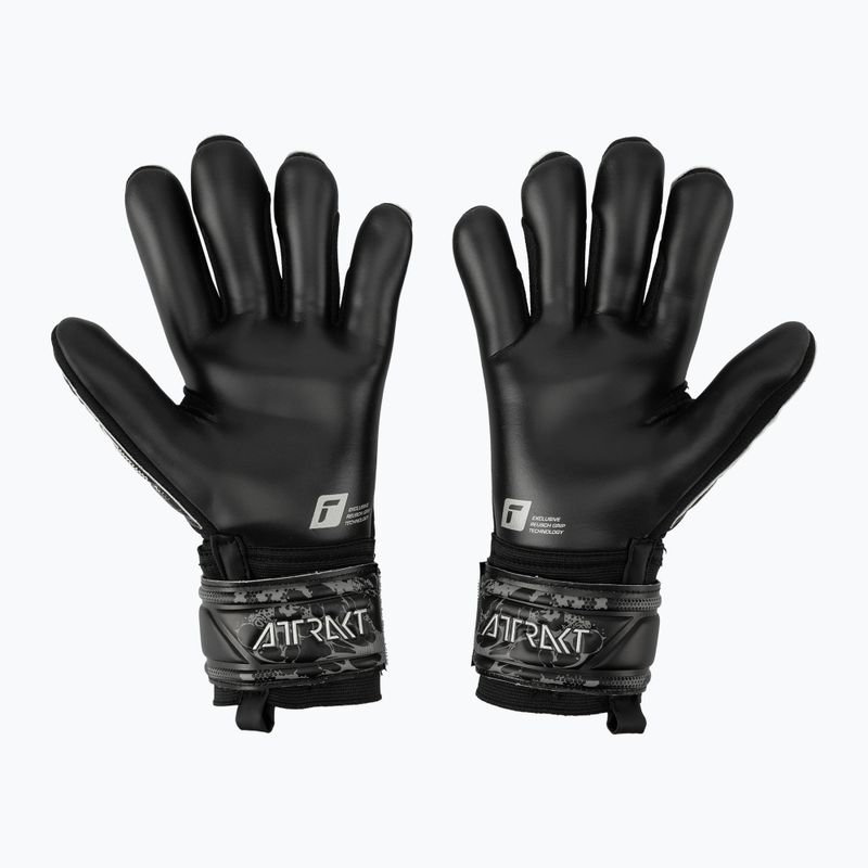 Рукавиці воротарські Reusch Attrakt Infinity Finger Support чорні 5370720-7700 2
