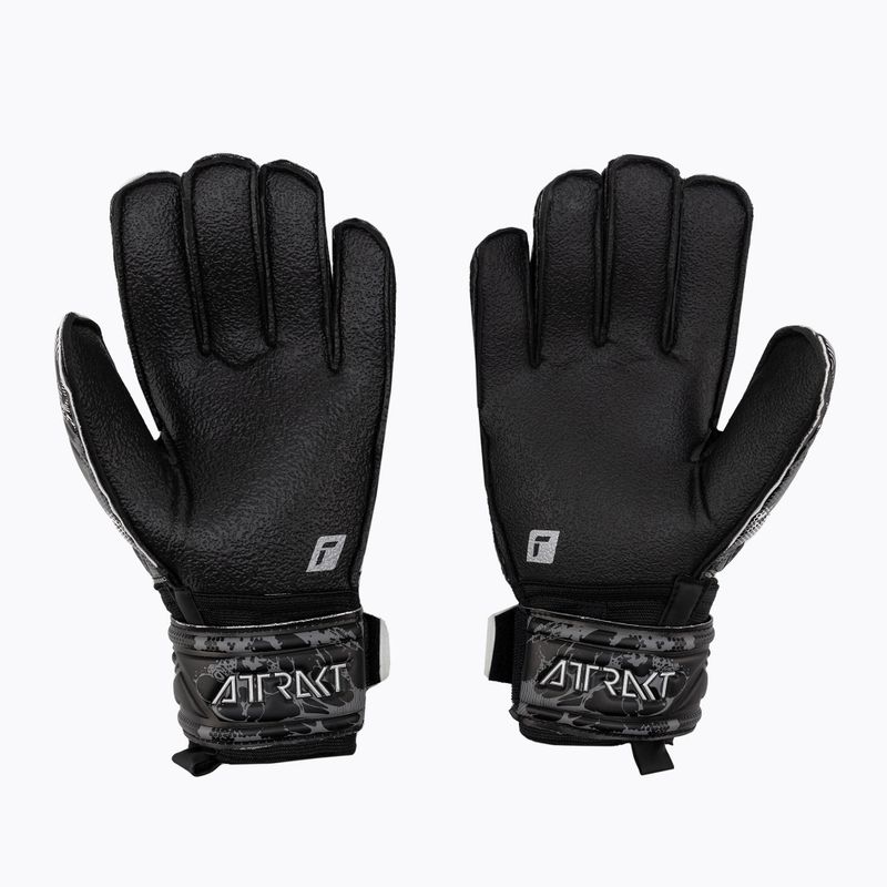 Рукавиці воротарські Reusch Attrakt Resist Finger Support чорні 5370610-7700 2