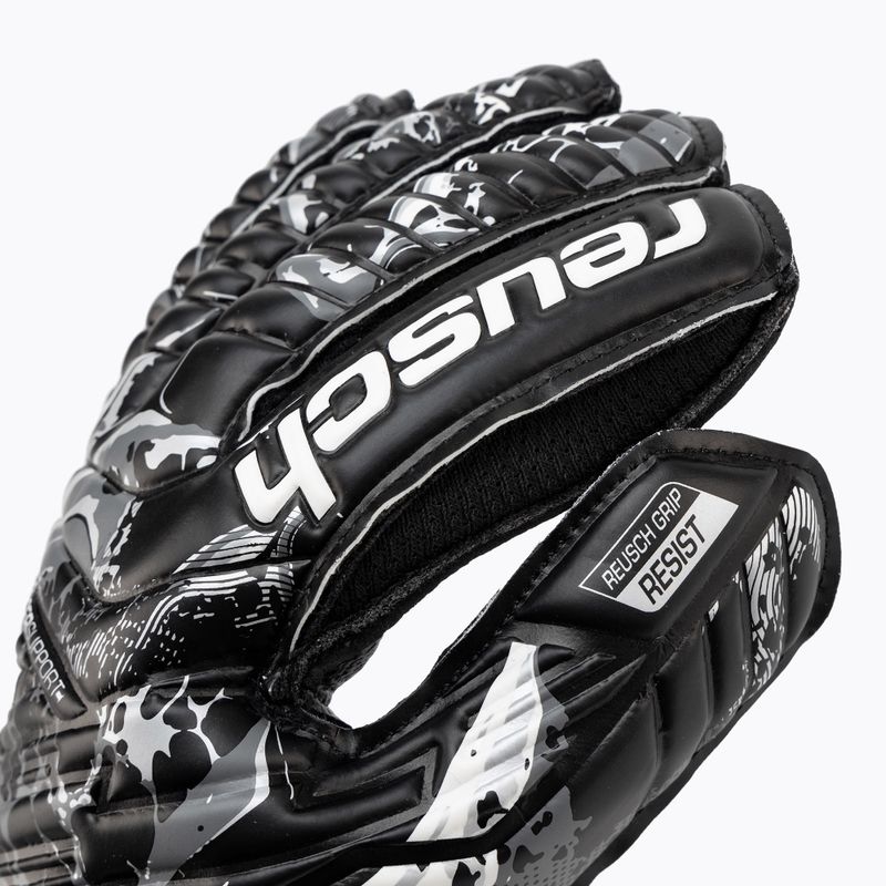 Рукавиці воротарські Reusch Attrakt Resist Finger Support чорні 5370610-7700 3