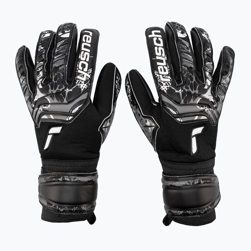 Рукавиці воротарські Reusch Attrakt Infinity чорні 5370725-7700