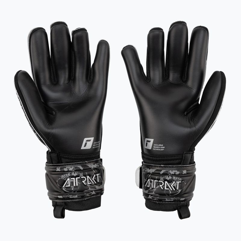 Рукавиці воротарські Reusch Attrakt Infinity чорні 5370725-7700 2