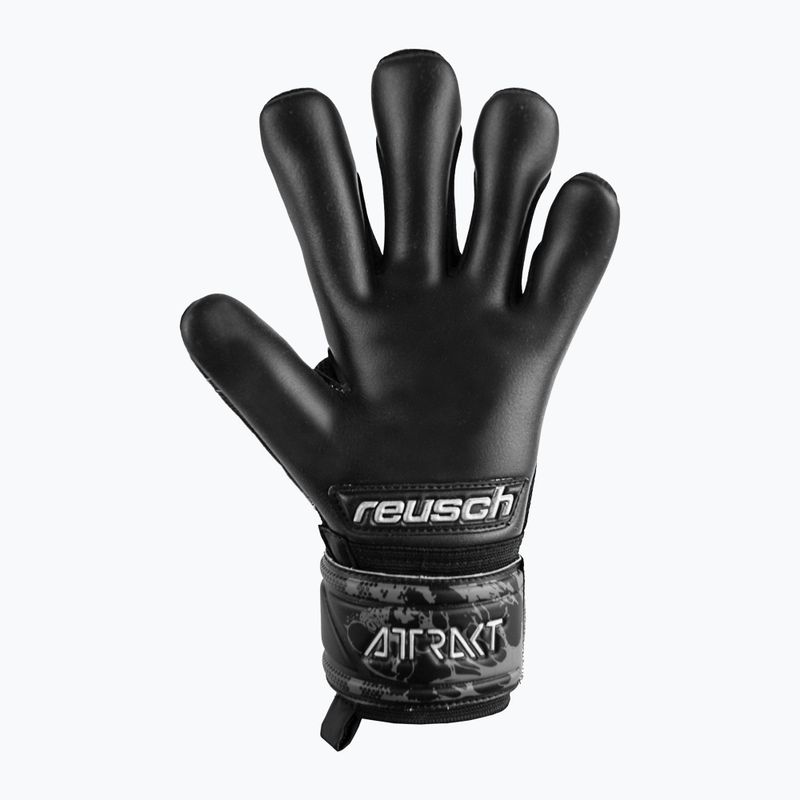 Рукавиці воротарські дитячі Reusch Attrakt Infinity Finger Support Junior чорні 5372720-7700 5