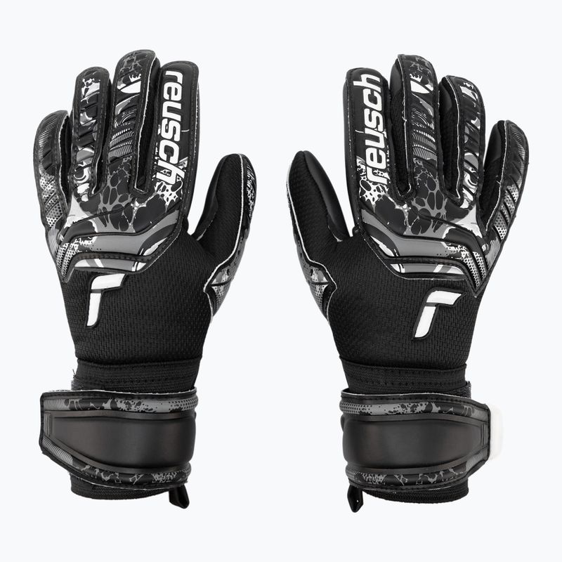 Рукавиці воротарські дитячі Reusch Attrakt Infinity Junior чорні 5372725-7700