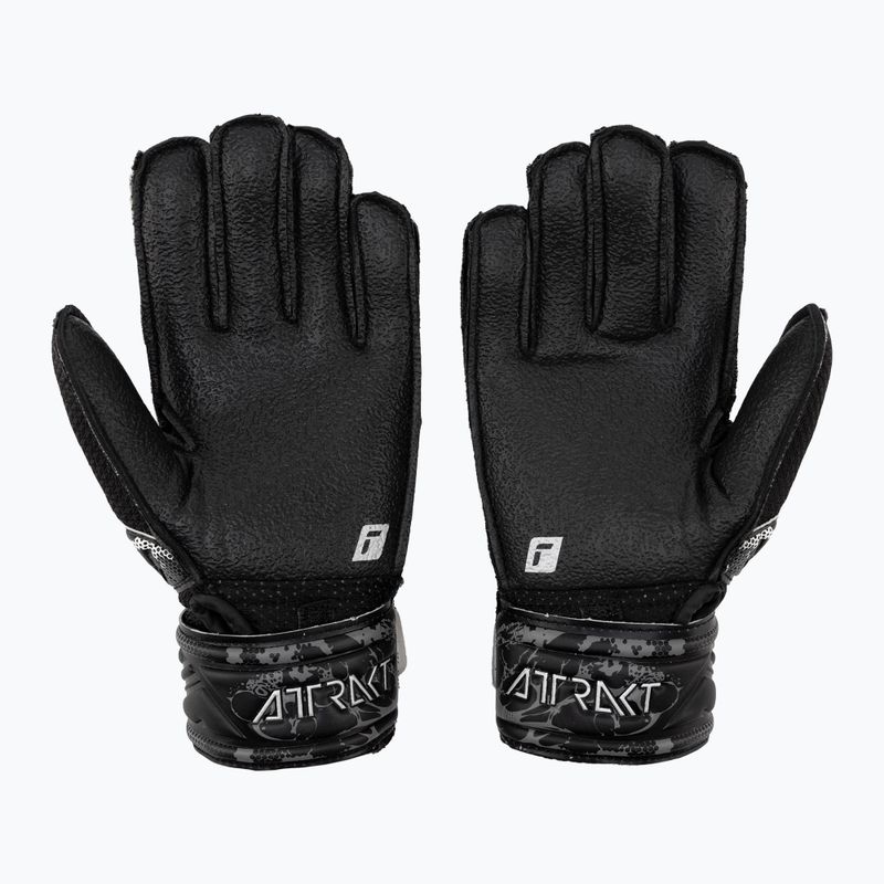 Рукавиці воротарські дитячі Reusch Attrakt Resist Junior чорні 5372615-7700 2