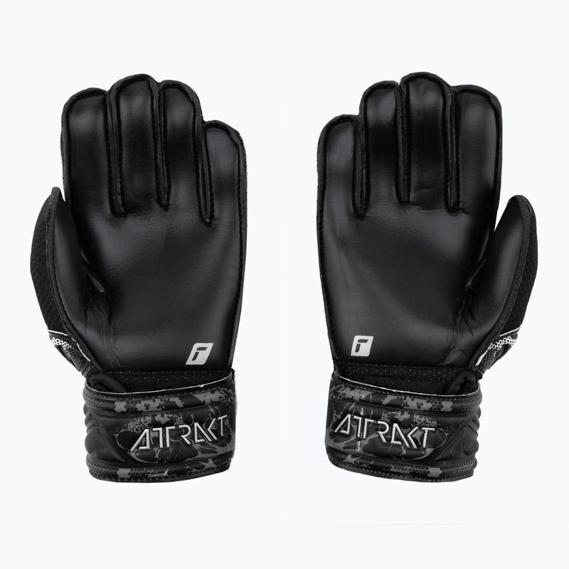 Рукавиці воротарські дитячі Reusch Attrakt Solid Junior чорні 5372515-7700 2