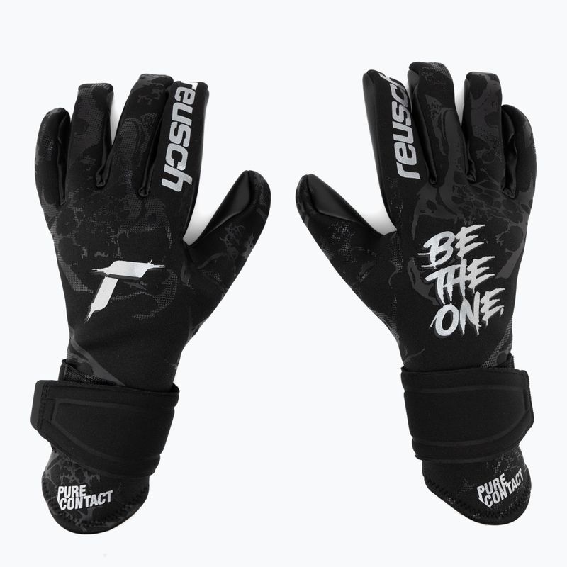 Рукавиці воротарські Reusch Pure Contact Infinity чорні 5370700-7700