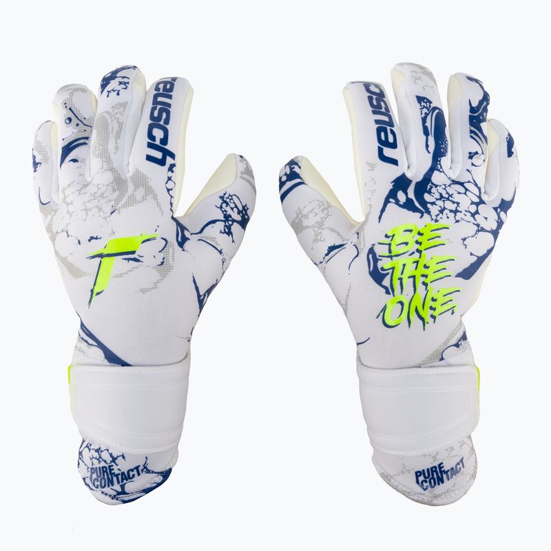 Рукавиці воротарські Reusch Pure Contact Silver білі 5370200-1089