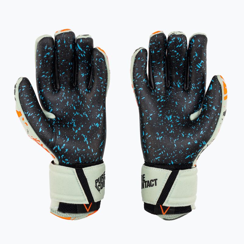 Рукавиці воротарські дитячі Reusch Pure Contact Fusion Junior зелені 5372900-5444 2